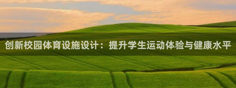 意昂体育4软件：创新校园体育设施设计：提升学生运动体